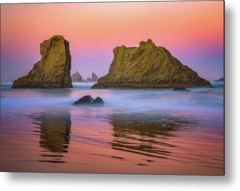 Oregon Metal Print featuring the photograph Oregon's New Day by Darren White