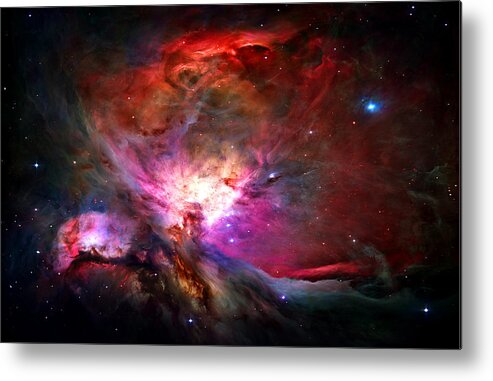 Orion Nebula Metal Print featuring the photograph Orion Nebula by Michael Tompsett