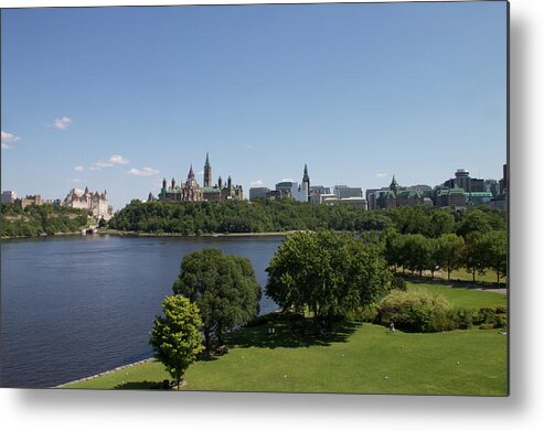  Metal Print featuring the photograph Ottawa by Josef Pittner