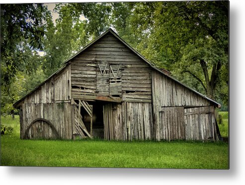 Fine Art Metal Print featuring the photograph Out of the Past by Dave Bosse