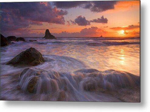 Sunset Metal Print featuring the photograph Overcome by Michael Dawson