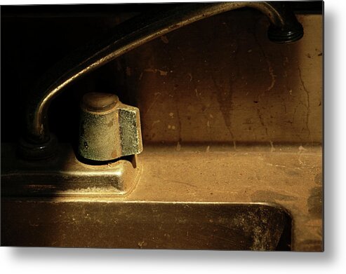 Oxidation Metal Print featuring the photograph Oxidation #168 by Raymond Magnani