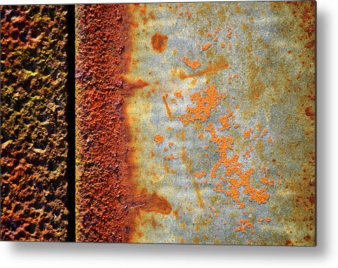 Oxidation Metal Print featuring the photograph Oxidation by Tom Druin