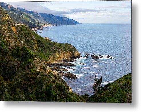Pacific Coast Highway Metal Print featuring the photograph Pacific Coast Highway by Derek Dean