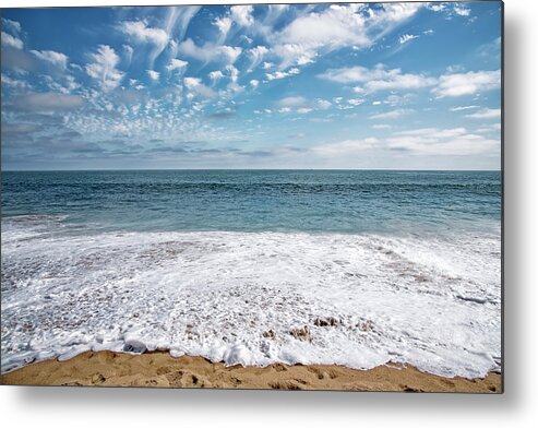 Pacific Ocean Blue Metal Print featuring the photograph Pacific Ocean Blue by Steven Michael