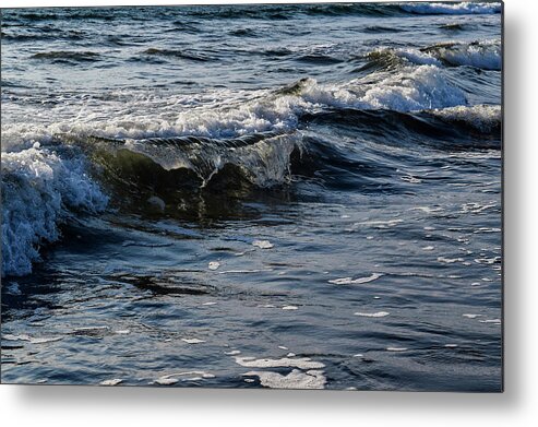 Waves Metal Print featuring the photograph Pacific Waves by Nicole Lloyd