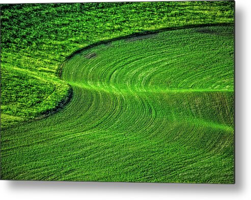 Palouse Metal Print featuring the photograph Palouse S by Ed Broberg