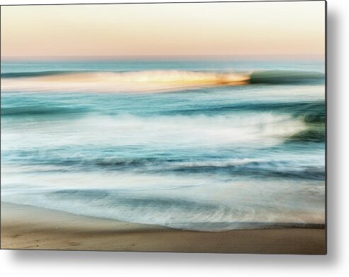 Kure Beach Metal Print featuring the photograph Panning For Gold by Paul Malcolm