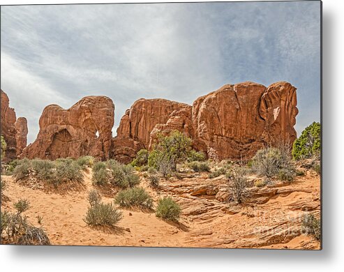 Arches Metal Print featuring the photograph Parade of Elephants by Sue Smith