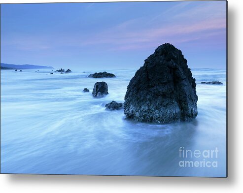 Pastel Metal Print featuring the photograph Pastel-colored Scenery by Masako Metz