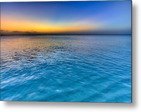 Pastel Ocean Metal Print featuring the photograph Pastel Ocean by Chad Dutson