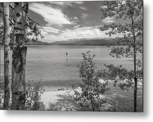 5dmkiv Metal Print featuring the photograph Payette Lake Boarder by Mark Mille