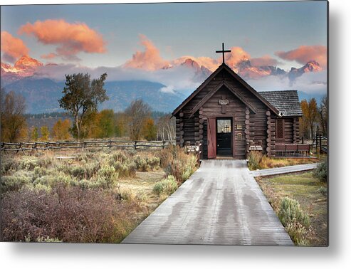 Grand Metal Print featuring the photograph Peace and Serenity by Ronnie And Frances Howard