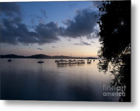 Photography Metal Print featuring the photograph Peace before sunrise by Ivy Ho