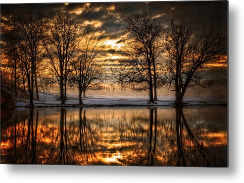 Sunset Metal Print featuring the photograph Perfect Sunset by Everet Regal
