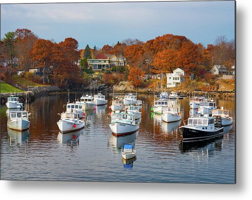 Perkins Cove Metal Print featuring the photograph Perkins Cove by Darren White