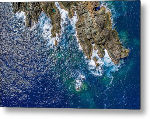 Sea Metal Print featuring the photograph Peterborg Point by Gary Felton