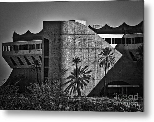 Horse-racing Metal Print featuring the photograph Phoenix Trotting Park Entrance by Kirt Tisdale