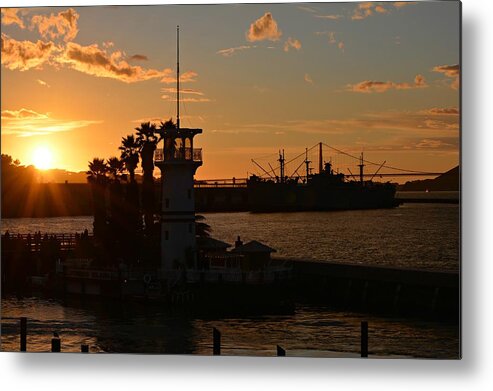 Pier 39 Metal Print featuring the photograph Pier 39 by Carolyn Mickulas