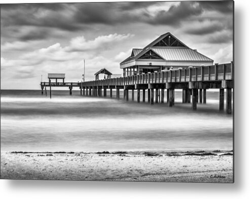 Gulf Metal Print featuring the photograph Pier 60 by Charles Aitken