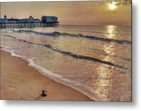 Old Orchard Metal Print featuring the photograph Pink Dawn by Brenda Giasson