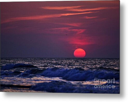 Sunrise Metal Print featuring the photograph Pink Sun by DJA Images