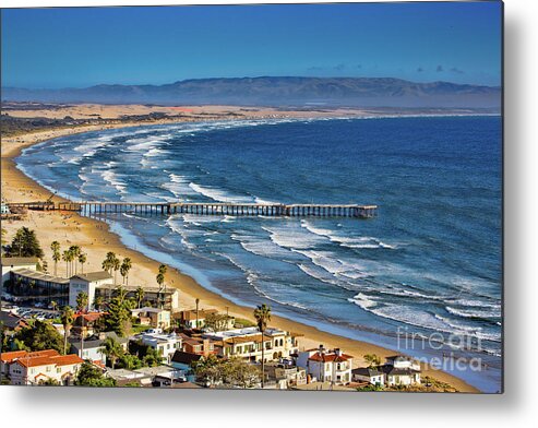 Pismo Metal Print featuring the photograph Pismo Beach And Beyond by Mimi Ditchie