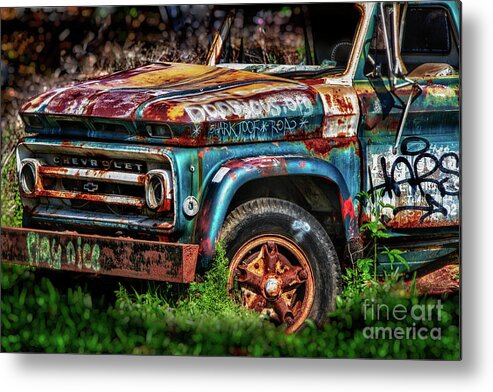 Chevrolet Metal Print featuring the photograph Play Nice by Doug Sturgess