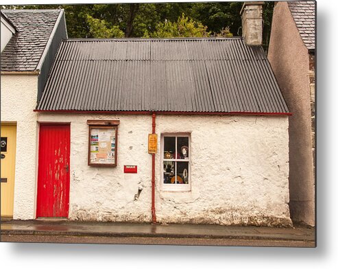 Cottage Metal Print featuring the photograph Plockton Cottage by Kathleen McGinley