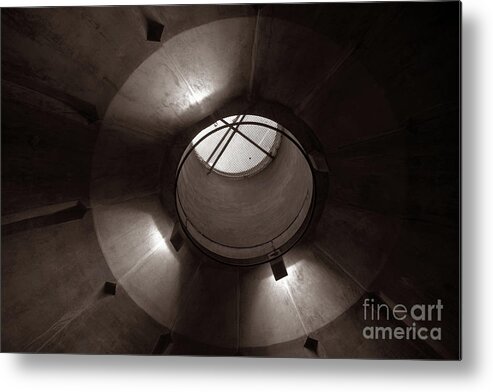 Poetry Of Light Metal Print featuring the photograph POETRY of LIGHT by Silva Wischeropp