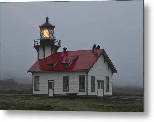 Point Cabrillo Metal Print featuring the photograph Point Cabrillo Light by Colleen Phaedra