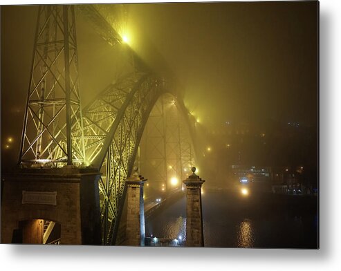 Brige Metal Print featuring the photograph Ponte D Luis I by Piotr Dulski