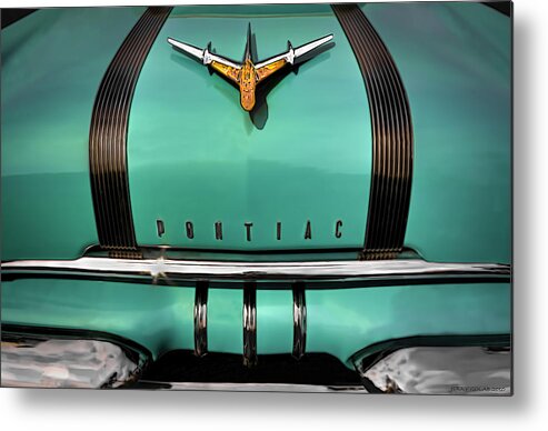 Transportation Metal Print featuring the photograph Pontiac One by Jerry Golab