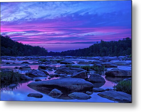 Pony Pasture Sunset Metal Print featuring the photograph Pony Pasture Sunset by Jemmy Archer