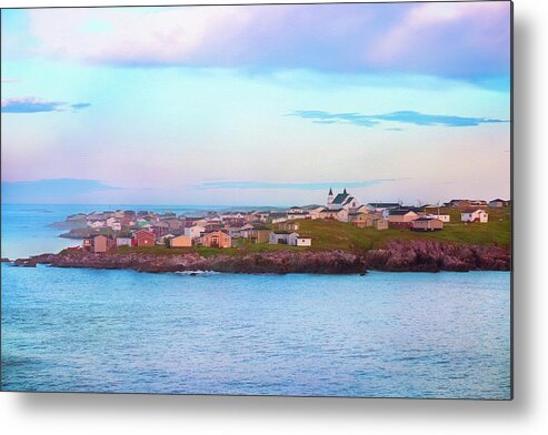 2016 Metal Print featuring the photograph Port Aux Basques by Kate Hannon