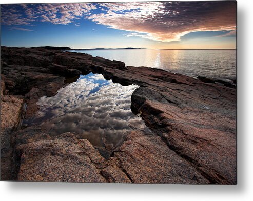 Maine Metal Print featuring the photograph Portal to the Heavens by Neil Shapiro