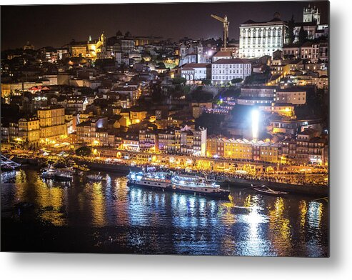 Porto Metal Print featuring the photograph Porto, Portugal by Chantelle Flores