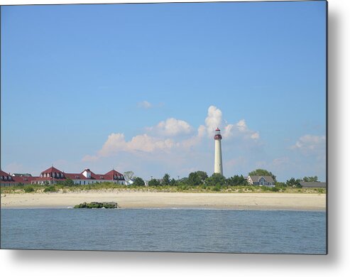 Post Metal Print featuring the photograph Post Card Perfect - Cape May New Jersey by Bill Cannon