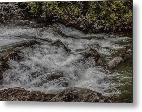 #jefffolger Metal Print featuring the photograph Pounding torrent by Jeff Folger