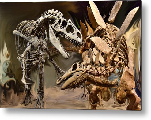 Home Metal Print featuring the photograph Prehistoric Survival by Richard Gehlbach