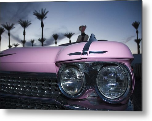 Chevy Metal Print featuring the photograph Pretty in Pink by Richard Henne