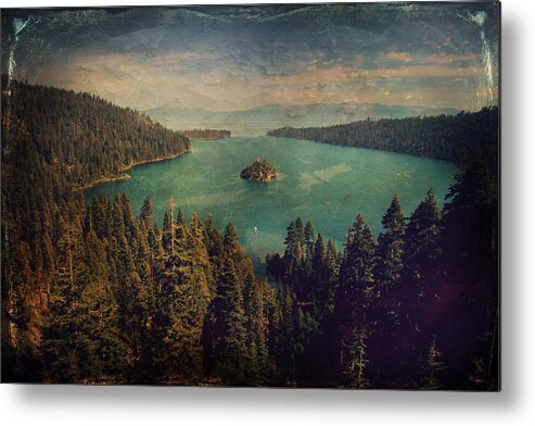 Emerald Bay Metal Print featuring the photograph Protection by Laurie Search