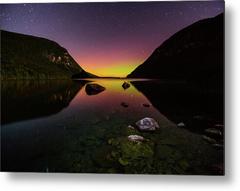 Night Metal Print featuring the photograph Quiet Reflection by Tim Kirchoff