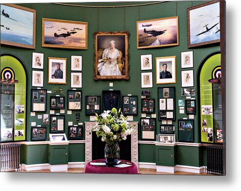 Great Britain Metal Print featuring the photograph RAF Bentley Priory by Alan Toepfer