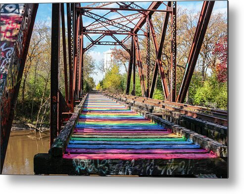 Cook County Forest Preserve Metal Print featuring the photograph Rainbow Bridge by Todd Bannor