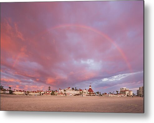 Rainbow Metal Print featuring the photograph Rainbow Proposal by Dan McGeorge