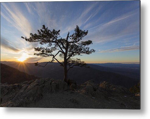 Virginia Metal Print featuring the photograph Ravens Roost Sunset by Amber Kresge
