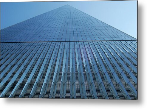 Freedom Tower Metal Print featuring the photograph Reaching to Heaven by Christopher James