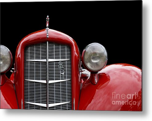 Auburn Metal Print featuring the photograph Red Auburn by Dennis Hedberg
