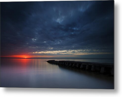 Wisconsin Metal Print featuring the photograph Red Beginnings by CA Johnson